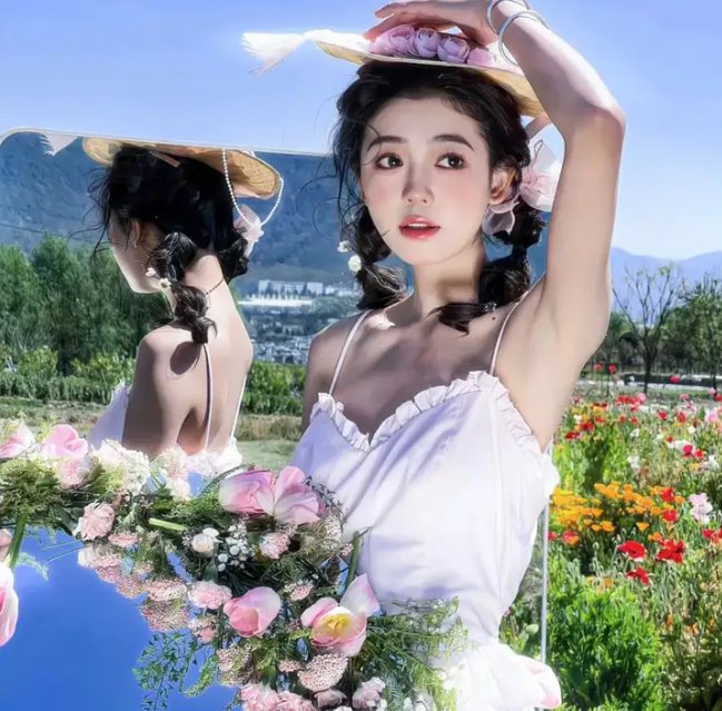 少女海报